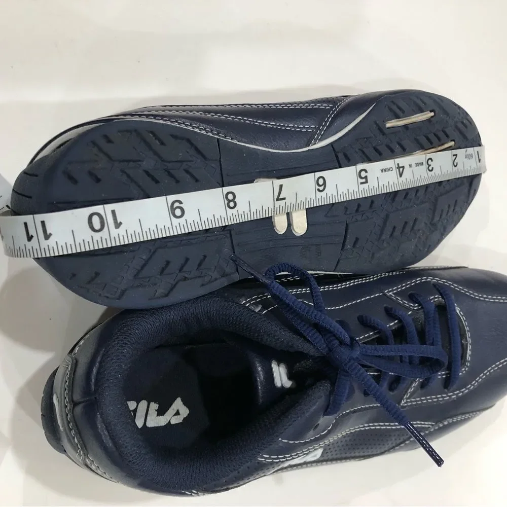 Blue Sneakers, FILA, Size 8